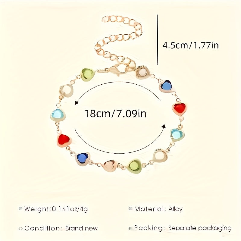 Concepción - Bracciale Unico a Forma di Cuore