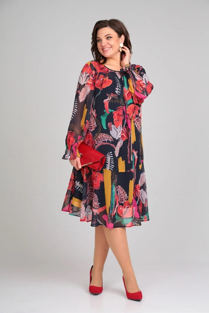 Florida – Vestido elegante de flores