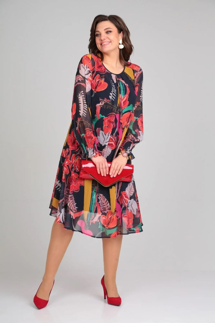 Florida – Vestido elegante de flores