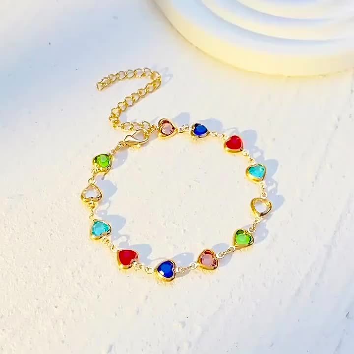 Concepción - Bracciale Unico a Forma di Cuore