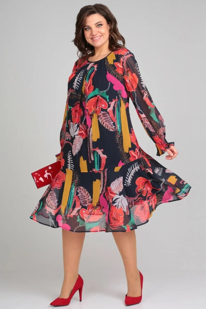 Florida – Vestido elegante de flores