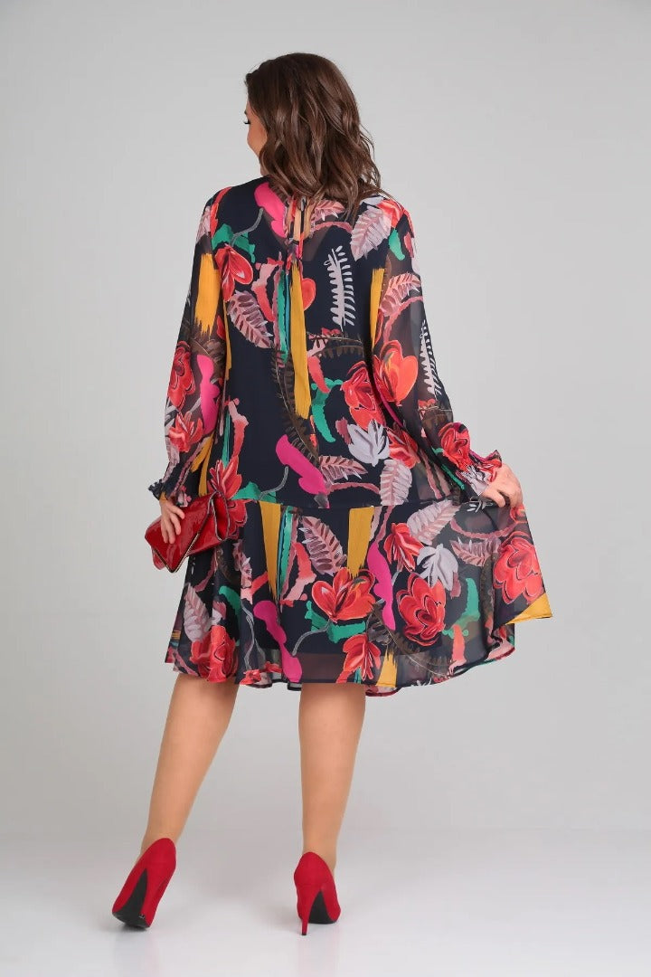 Florida – Vestido elegante de flores