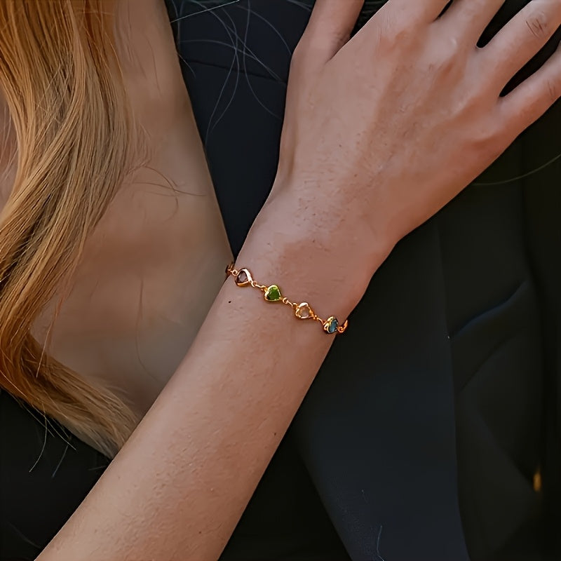 Concepción - Bracciale Unico a Forma di Cuore