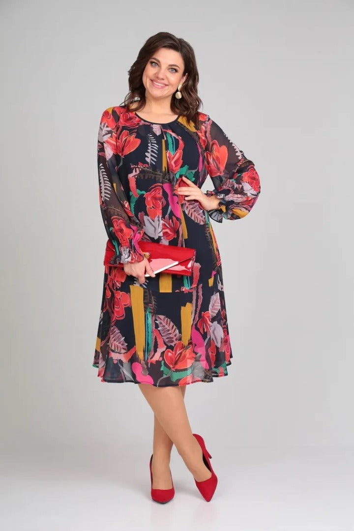 Florida – Vestido elegante de flores