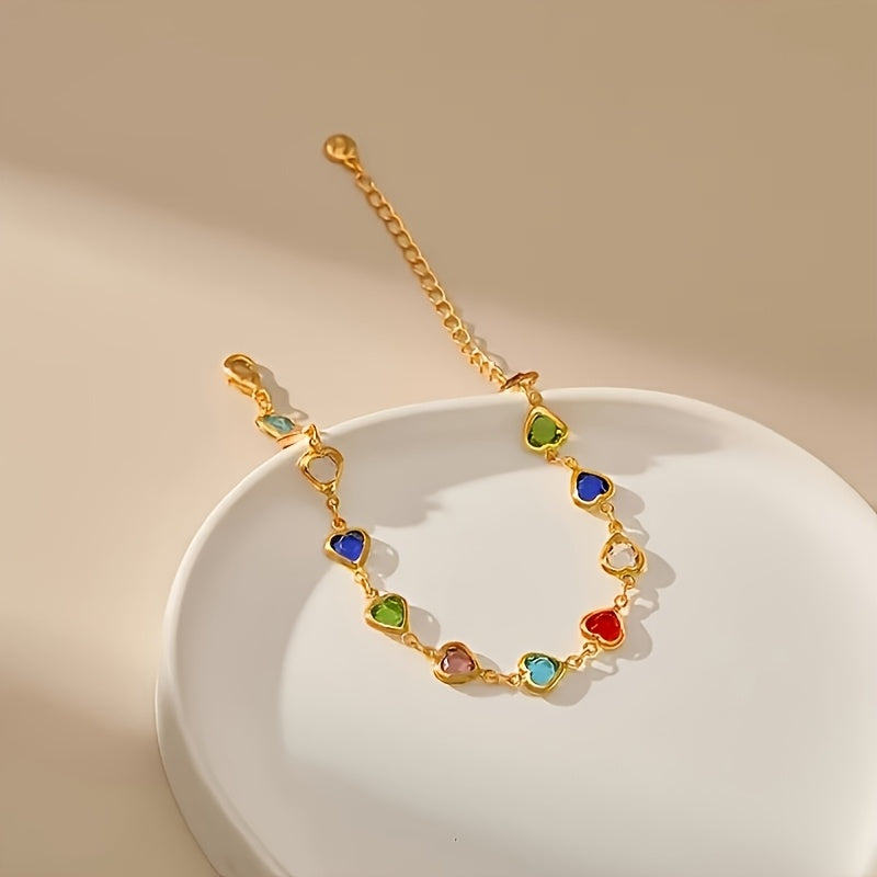 Concepción - Bracciale Unico a Forma di Cuore