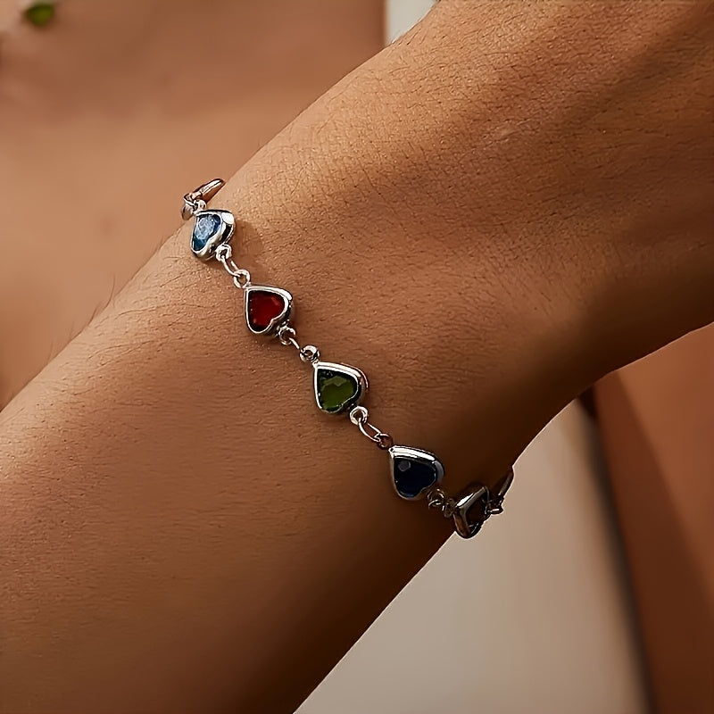 Concepción - Bracciale Unico a Forma di Cuore