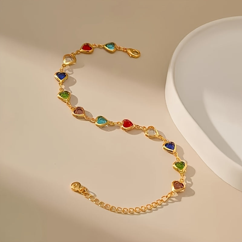 Concepción - Bracciale Unico a Forma di Cuore