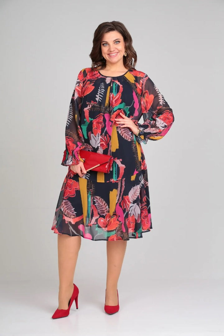 Florida – Vestido elegante de flores