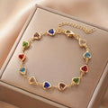 Concepción - Bracciale Unico a Forma di Cuore