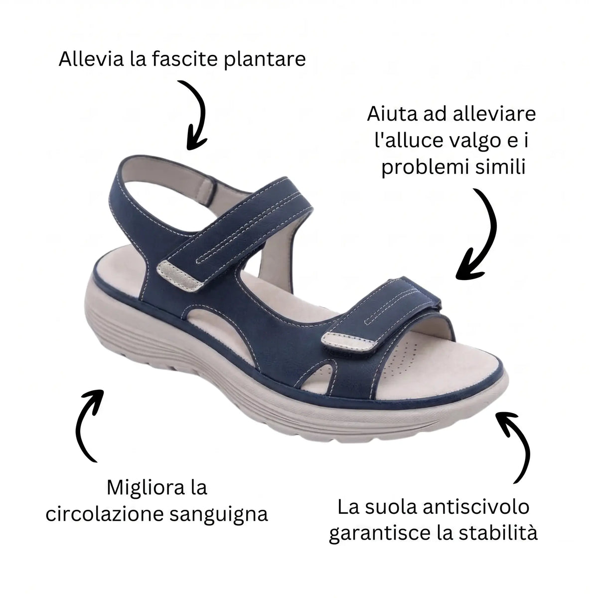 Soline — Sandalias Antideslizantes