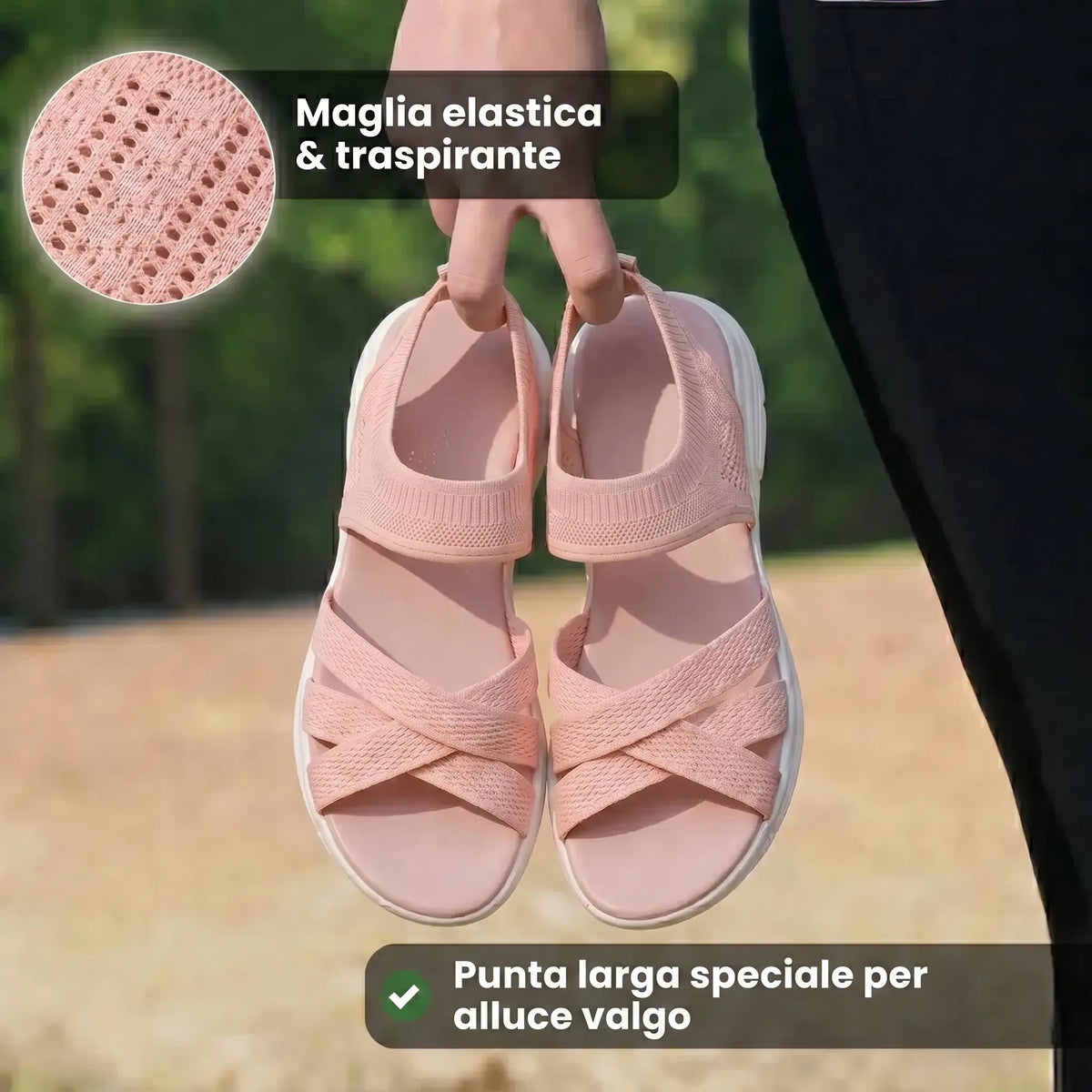 ErgoLina — Sandalias Confort