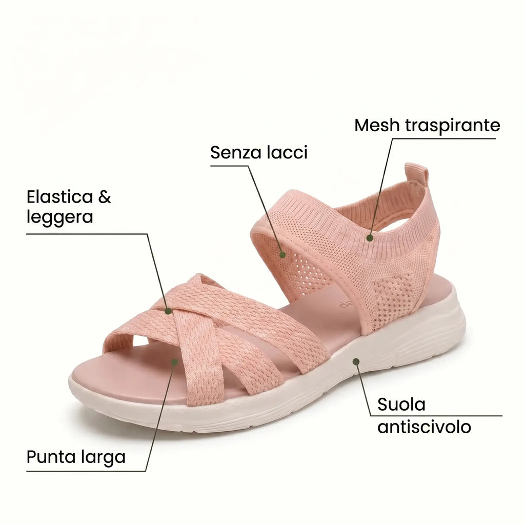 ErgoLina — Sandalias Confort