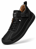 Noemi sneaker ortopedica nera con suola stabile e design sportivo