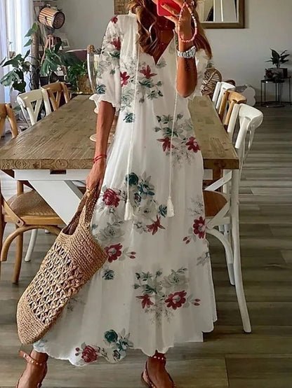 Luna - Abito Midi Bohémien Casual